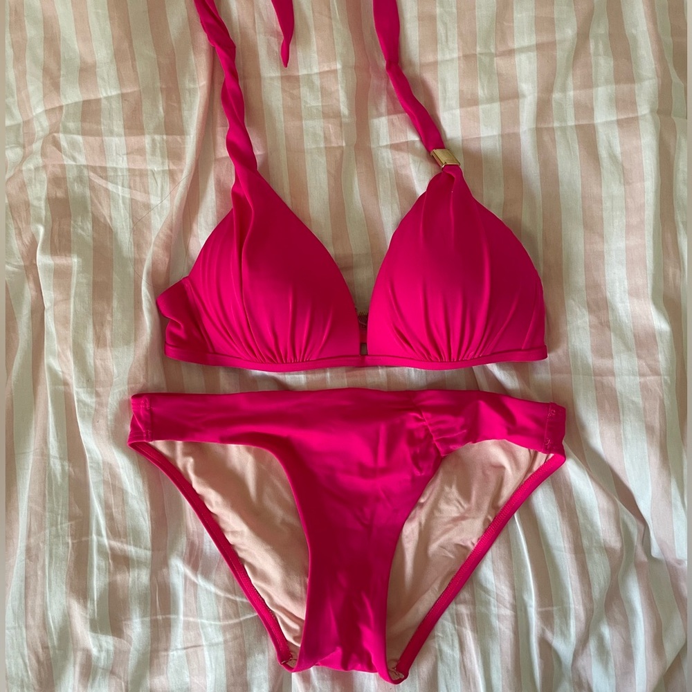 Hot Pink Bikini Set